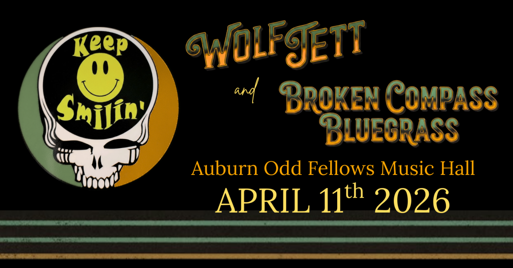 Wolf Jett & Broken Compass Bluegrass Live in Auburn at the Odd Fellows Lodge